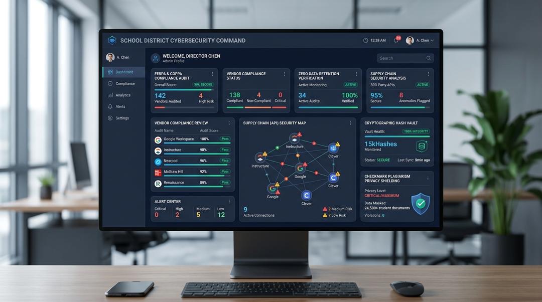 How Can District Technology Directors Audit AI Writing Detection Vendors for FERPA Third-Party Sharing Risks? | Checkmark Plagiarism